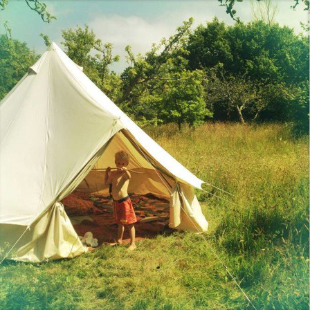 4m diameter Bell Tent West Wales 