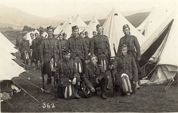 World War 2 Photographs Bell Tent Army Camps 