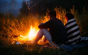 Camp fire Bell tent 