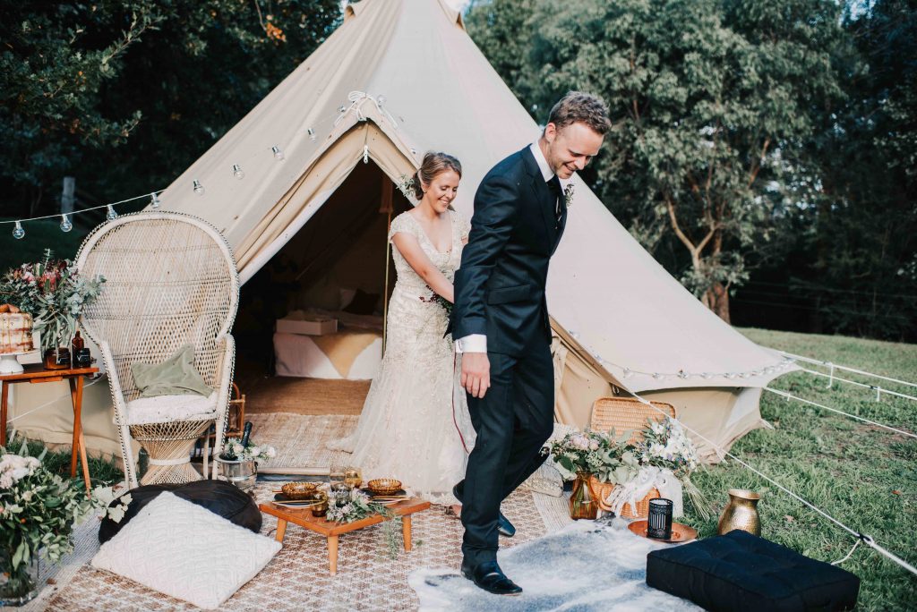 Bell Tent Glamping Elopement Packages 