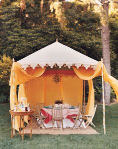 Chill Out Area Cubby House Glamping Garden