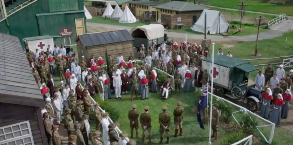 Anzac Girls TV Series Bell Tents in History