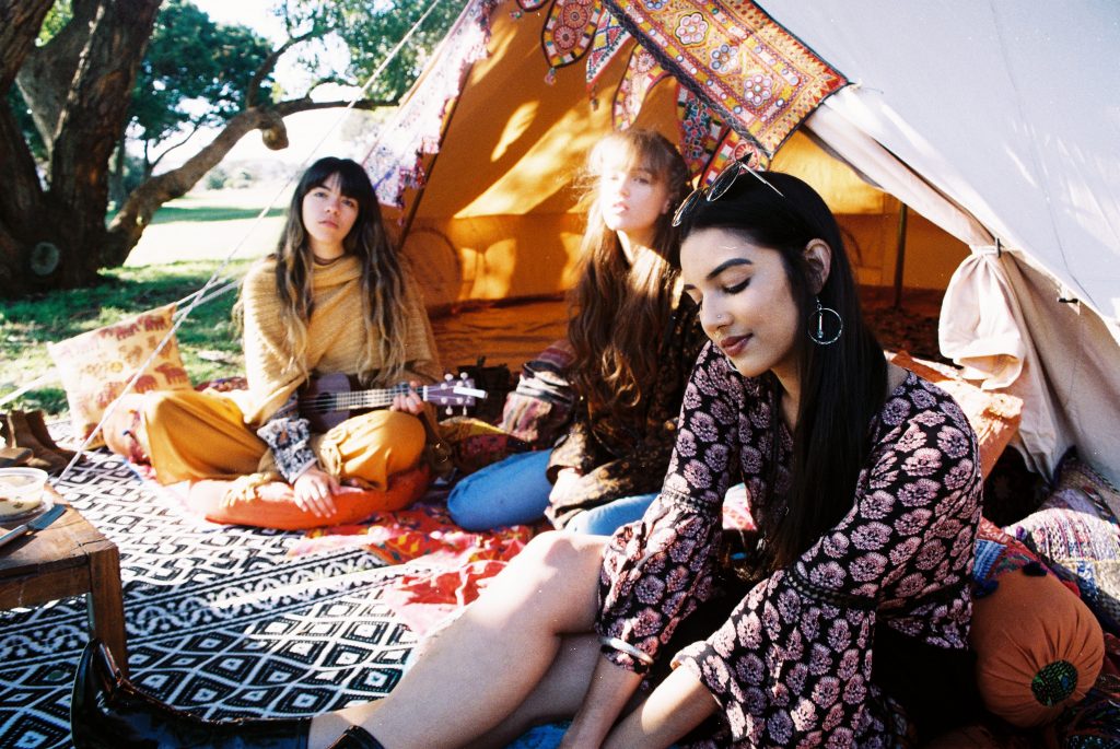 Bell Tent Glamping Bohemian Luxe Camping Styling Festival Party