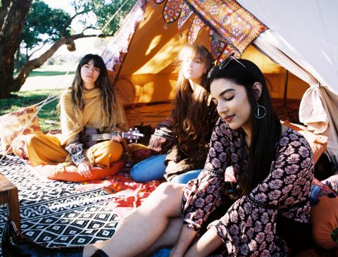 Bell Tent Glamping Bohemian Luxe Camping Styling Festival Party