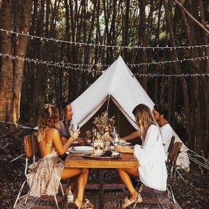 Lisa Danielle 4.5m Bell Tent Pro Tent canvas tent, Glamping, camping, family Tent, Australia, catering events
