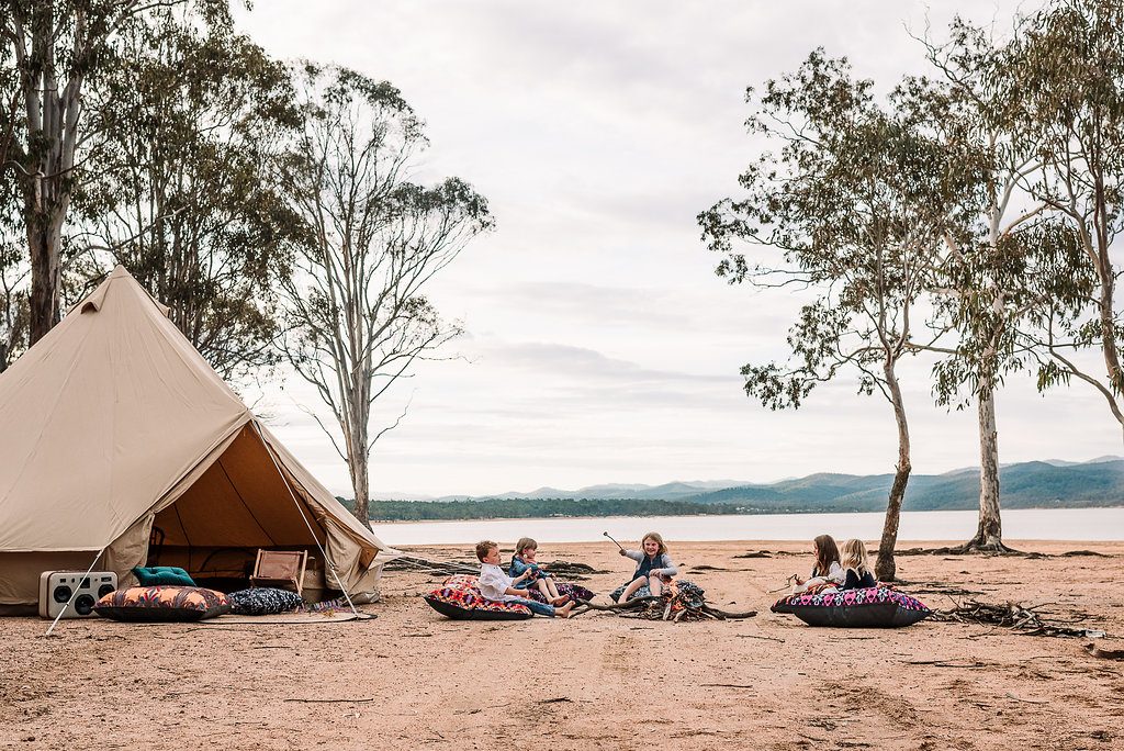 Bell Tent, Breathe Bell Tent Australia, Outdoor Furnishings, Glamping, Luxury Camping, Boho. Safari Style tents, Canvas tent, family camping, natural canvas, collaboration, camp tent,