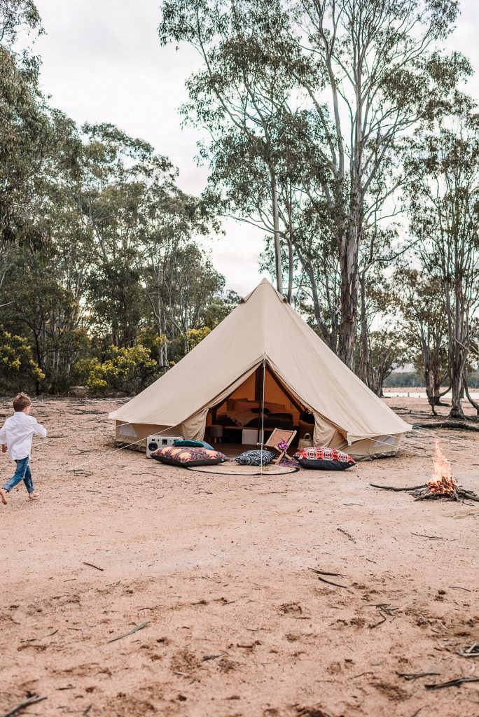 Bell Tent, Breathe Bell Tent Australia, Outdoor Furnishings, Glamping, Luxury Camping, Boho. Safari Style tents, Canvas tent, family camping, natural canvas, collaboration, camp tent,