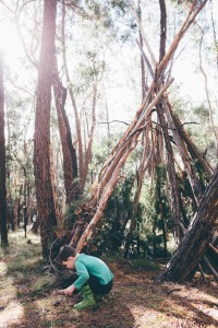 Nature Play SA Breathe Bell Tents Collaboration, taking play inside out. Explore. Nature. Australia. Camping. Tents. Canvas Tents