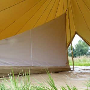 Inner Tent 6m diameter bell tent one quarter