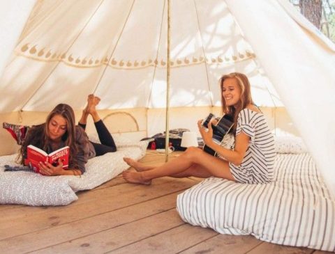 Wooden Platform Base for Bell Tent Ideal for Camping and Glamping