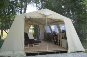 Living Area Bell Tent