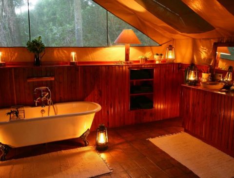 Glamping Bathroom Amenities Design Ideas - Breathe Bell Tents Australia Inspo