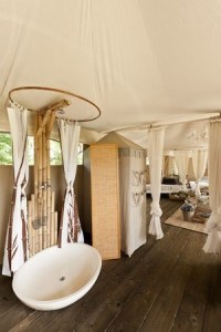 Glamping Bathroom Amenities Design Ideas - Breathe Bell Tents Australia Inspo