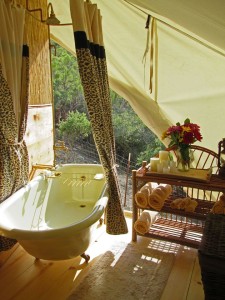 Glamping Bathroom Amenities Design Ideas - Breathe Bell Tents Australia Inspo