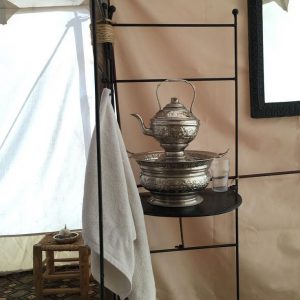 Glamping Bathroom Amenities Design Ideas - Breathe Bell Tents Australia Inspo