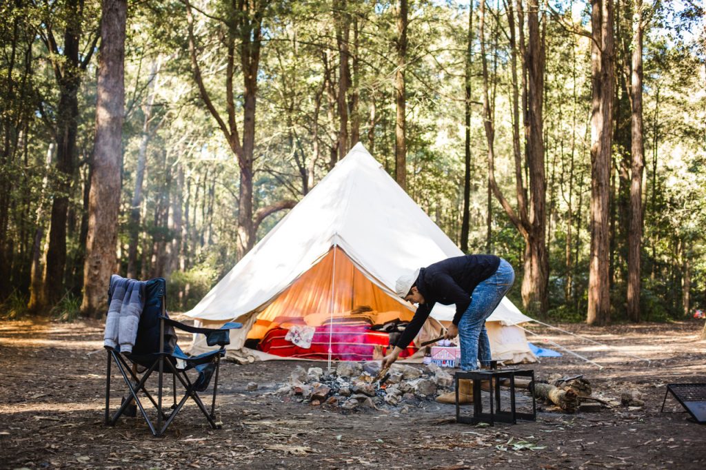 5m diameter bell tent, lightweight and durable, 100% cotton canvas, camping tent, family tent,