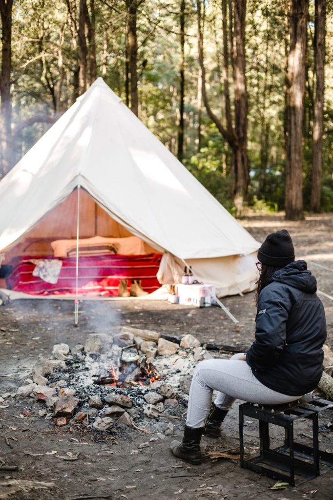 5m diameter bell tent, lightweight and durable, 100% cotton canvas, camping tent, family tent, 