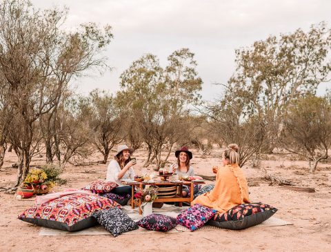 Boho Brights Glamping accessoires, luxury tent, luxury camping, camping in style, bohemian,Bell Tent, Breathe Bell Tent Australia, Outdoor Furnishings, Glamping, Luxury Camping, Boho. Safari Style tents, Canvas tent, family camping, natural canvas, collaboration, camp tent,