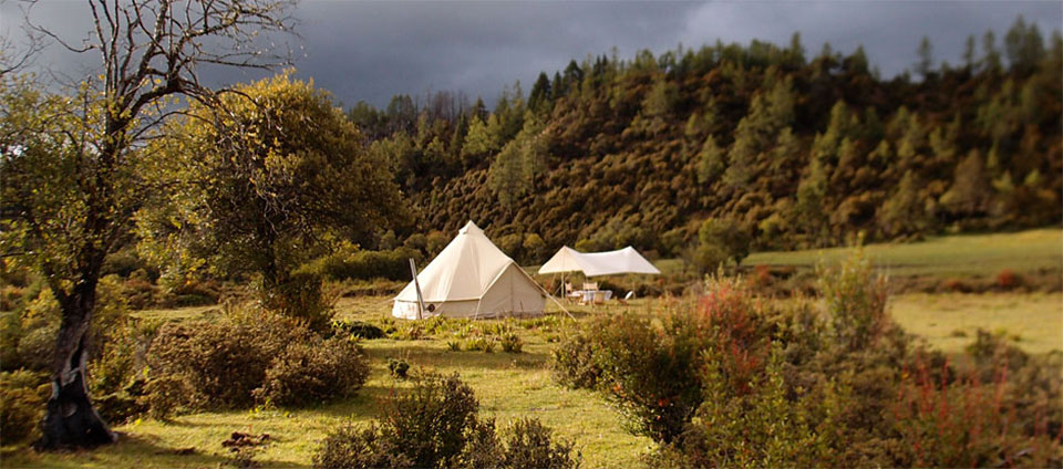 Awning Glamping Safari Glamour Natural Canvas Shelter Glamping Camp Shade Sunshade 