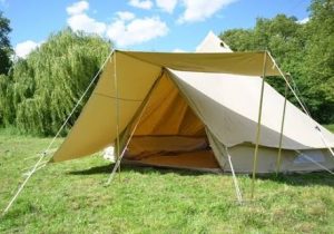 Awning Glamping Safari Glamour Natural Canvas Shelter Glamping Camp Shade Sunshade