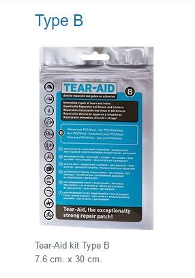 Tear-Aid repair material - roll type B, Repair & Maintenance