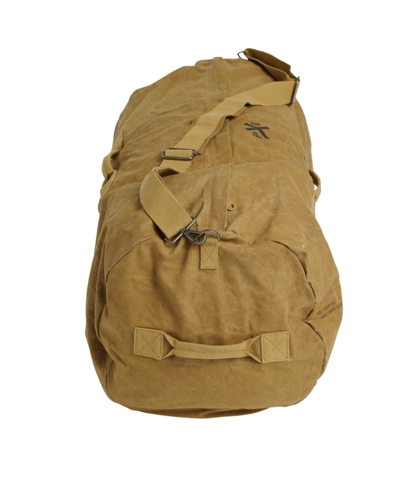 Slow Road Duffle Bag | Golden Tan | Large - Breathe Bell Tents