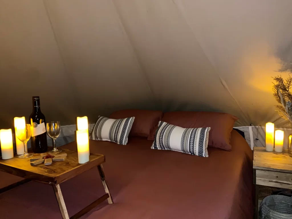 Wolverton Cattle Boutique Glamping Accomodation Breathe Bell Tents
