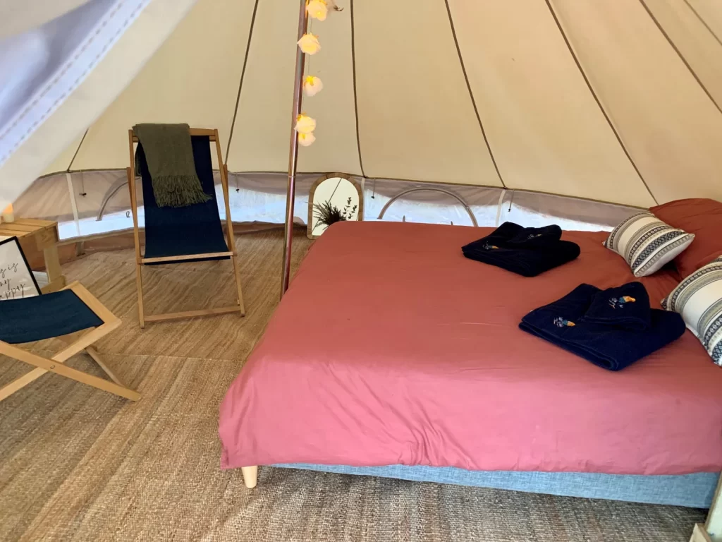 Wolverton Cattle Boutique Glamping Accomodation Breathe Bell Tents