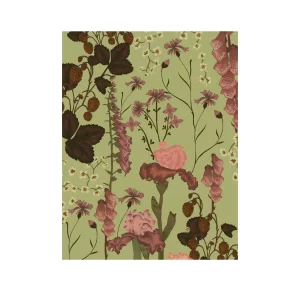 Wandering Folk | Flourish Tea Towel | Matcha