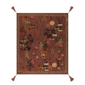 Wandering Folk | Flourish Picnic Rug | Sienna