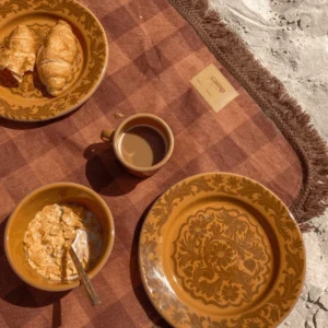 Wandering Folk | Camp Picnic Rug | Hemp