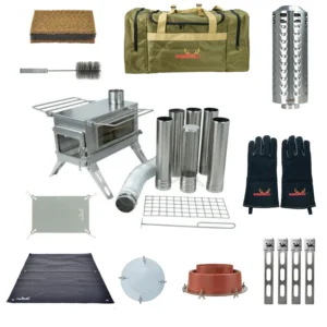 Nomad Stove External Air Stove Hot Tent Bundle – Medium